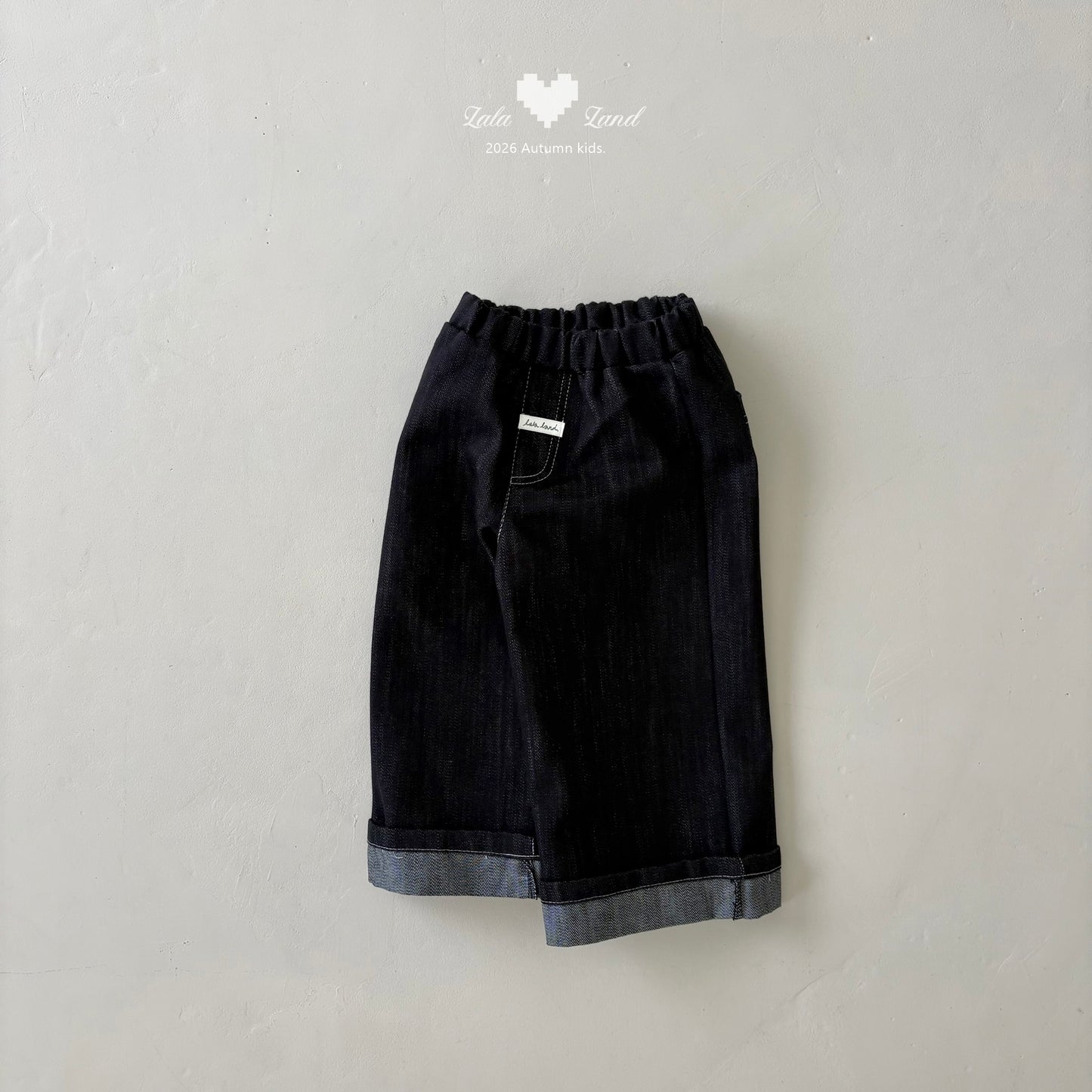 【PRE-ODER〆8.9(sun)】11.Roll-up Denim Pants | lalaland