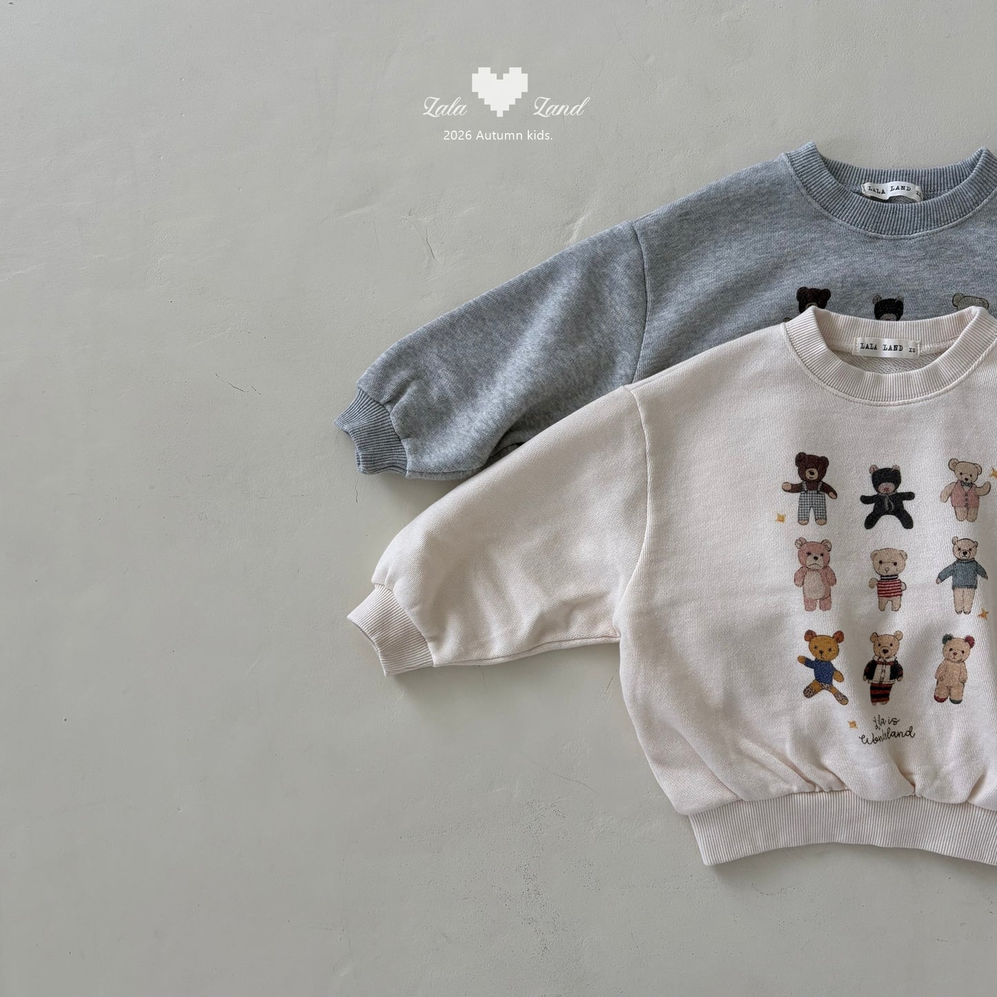 【PRE-ODER〆8.9(sun)】29.Lala Bear Sweatshirt | lalaland
