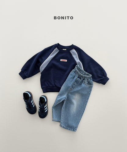 05.Brushed Denim Pants