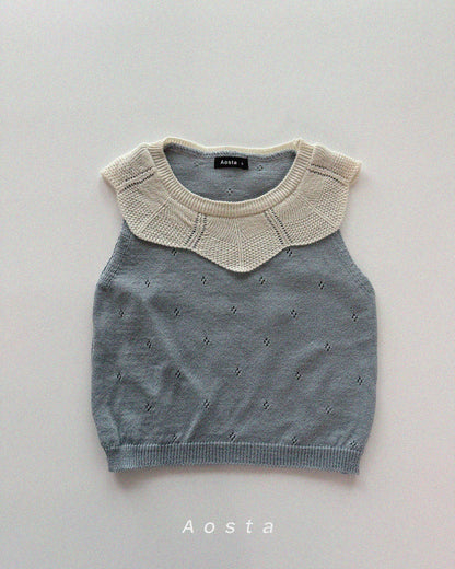 【PREORDER受付終了、ご希望はお問い合わせください。】23.Knit Frill T