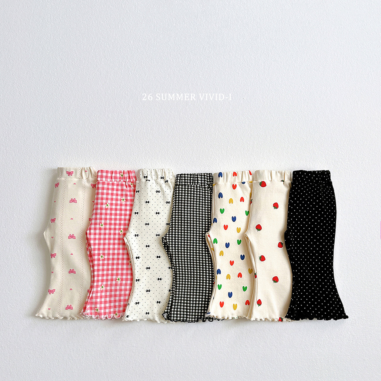 【PREORDER受付終了、ご希望はお問い合わせください。】30.Pattern Bell 7分丈 Pants
