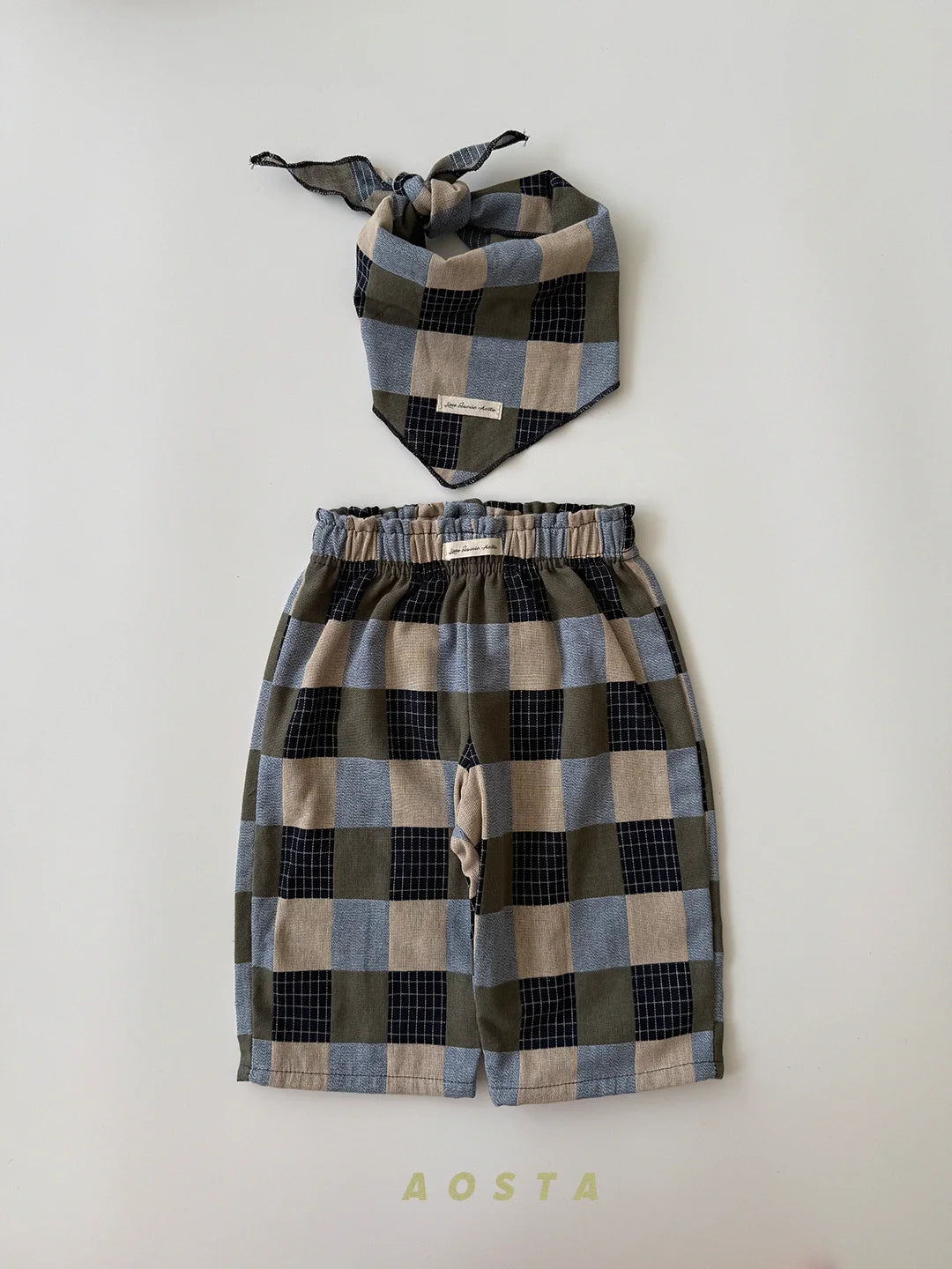 【秋のPRE-ODER 5%OFF】66.Patchwork Scarf