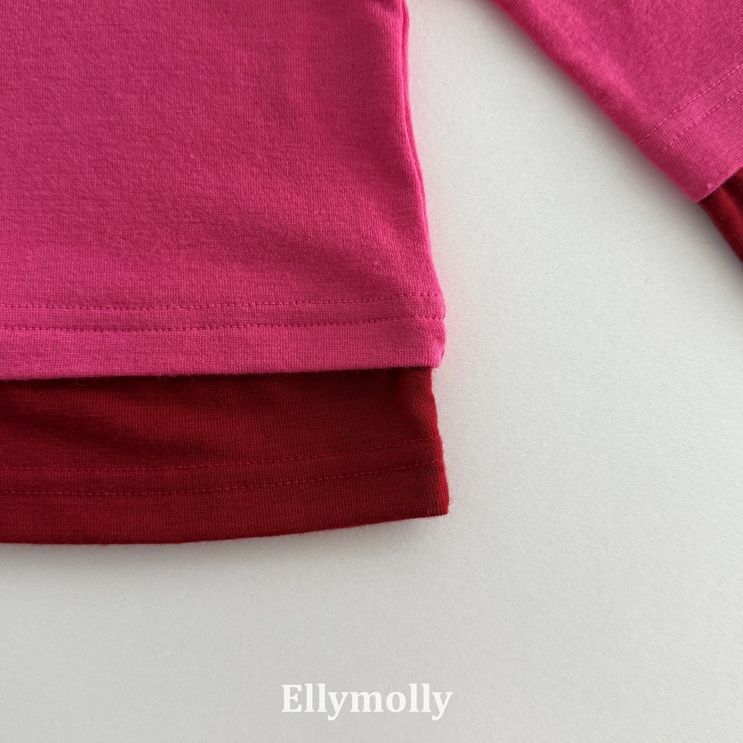 【PRE-ODER〆8.9(sun)】13.Rolling Contrast T-Shirt | ellymolly