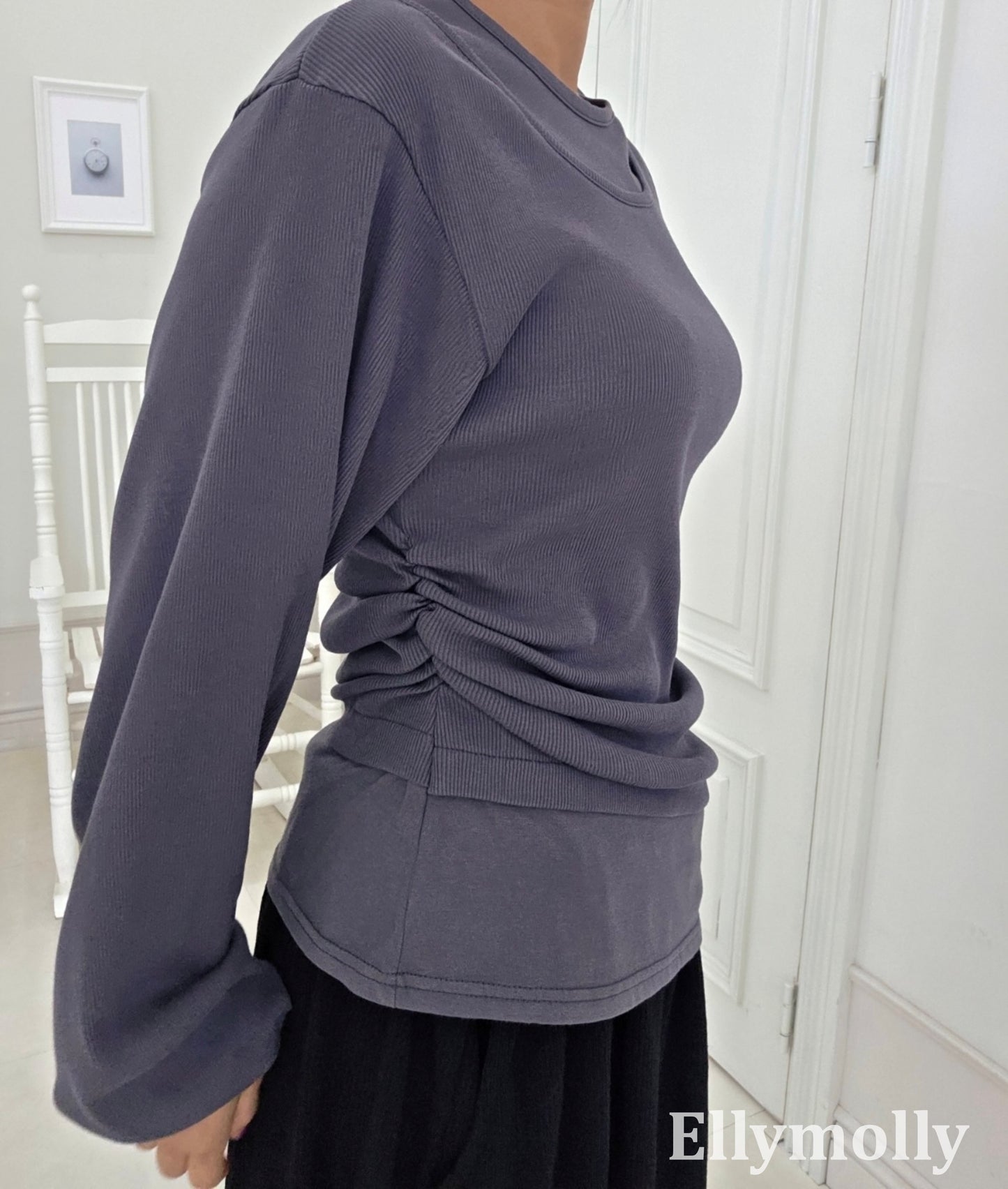 【PRE-ODER〆8.9(sun)】50.Hazel Layered T-Shirt | ellymolly
