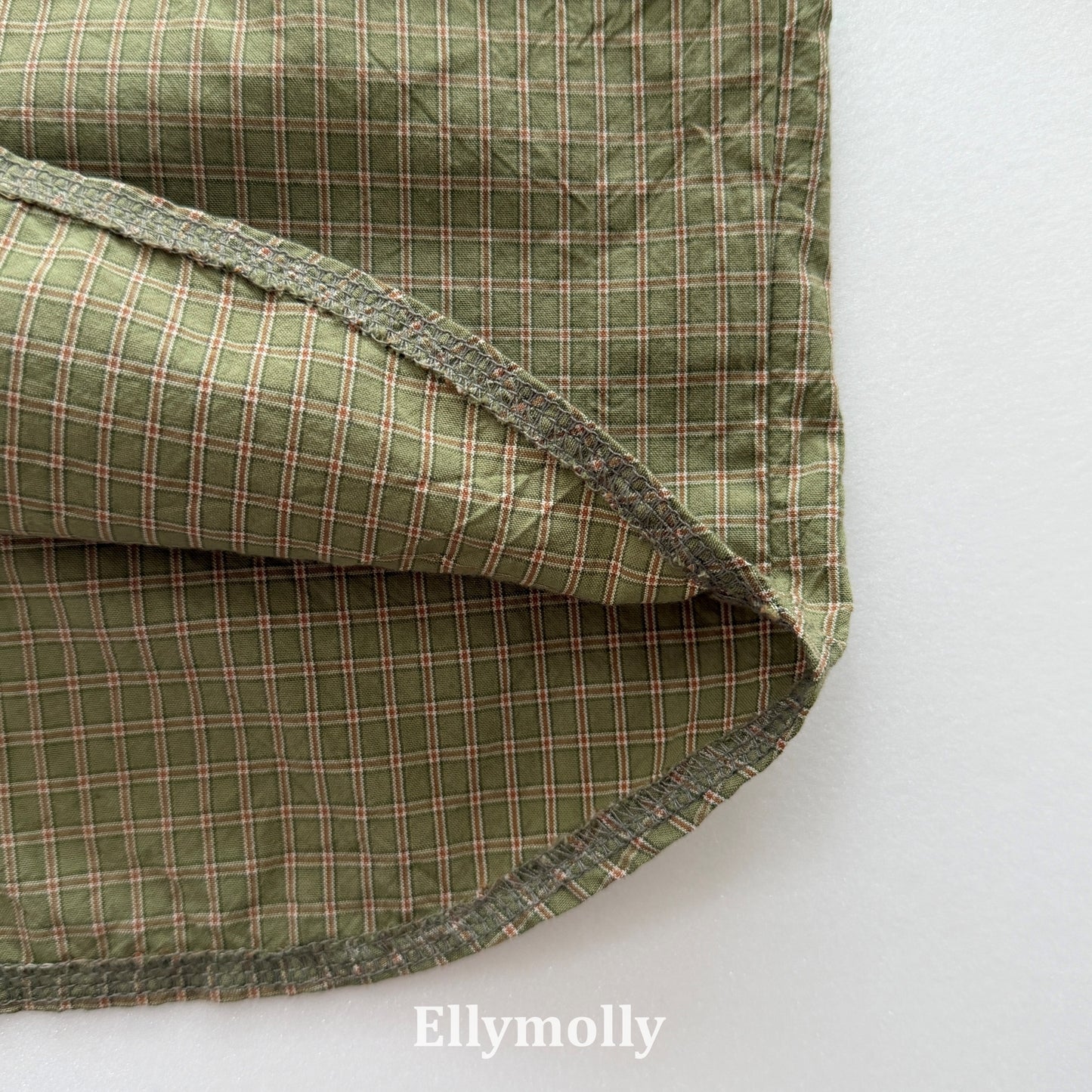 【PRE-ODER〆8.9(sun)】08.Maison Check Shirt | ellymolly