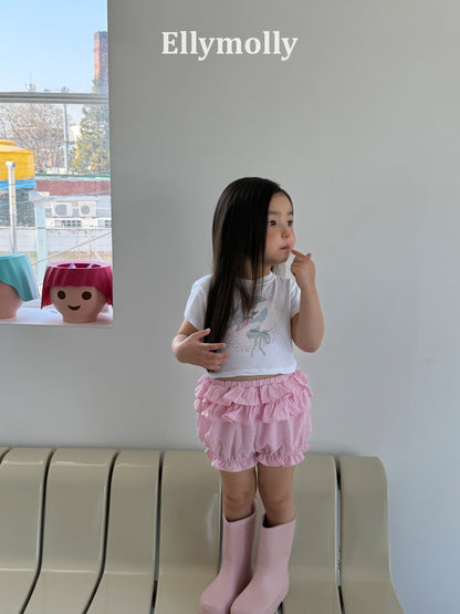 【PREORDER 4日間限定】50.Petal Tiered Shorts