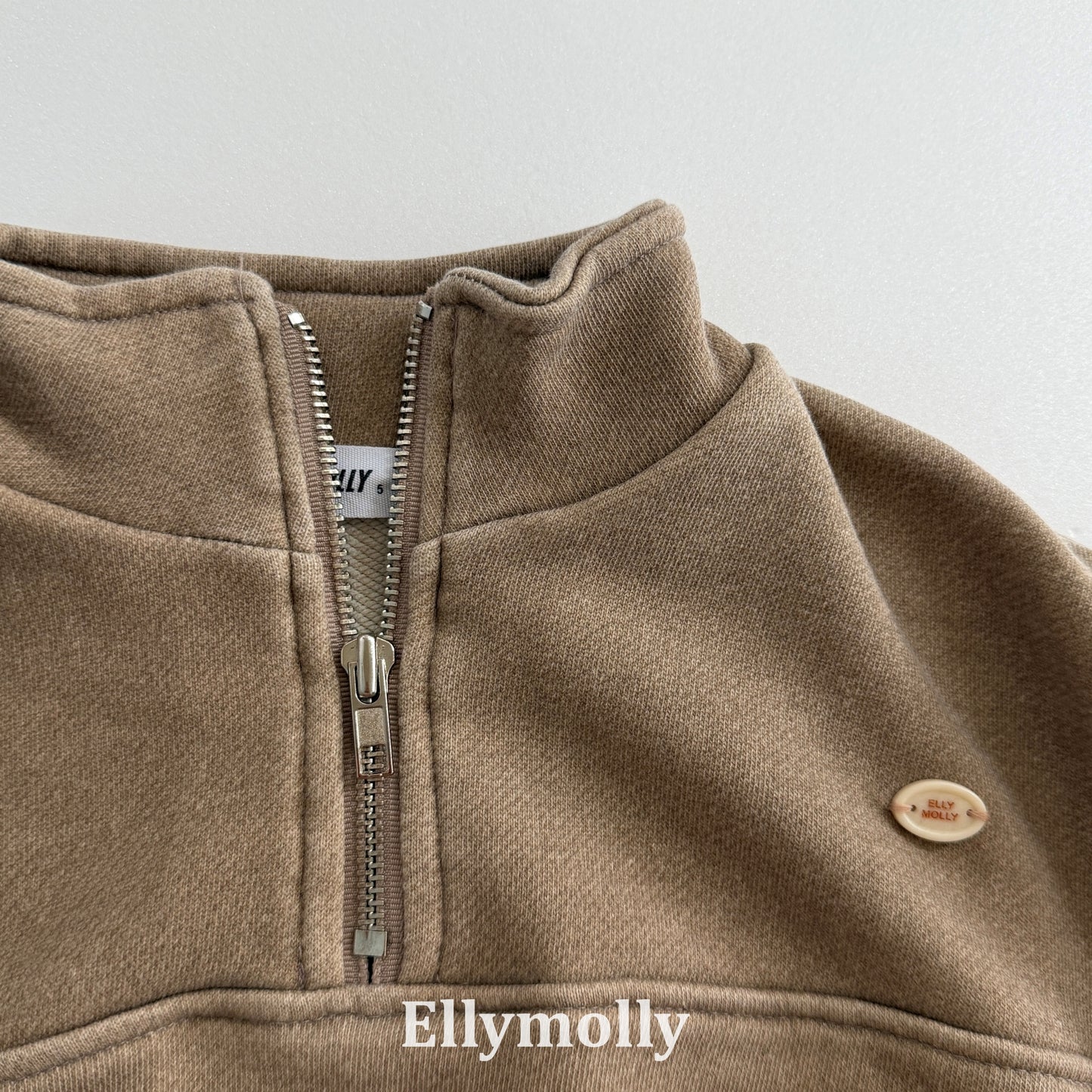 【PRE-ODER〆8.9(sun)】31.Arch Pigment Half-Zip Sweatshirt | ellymolly