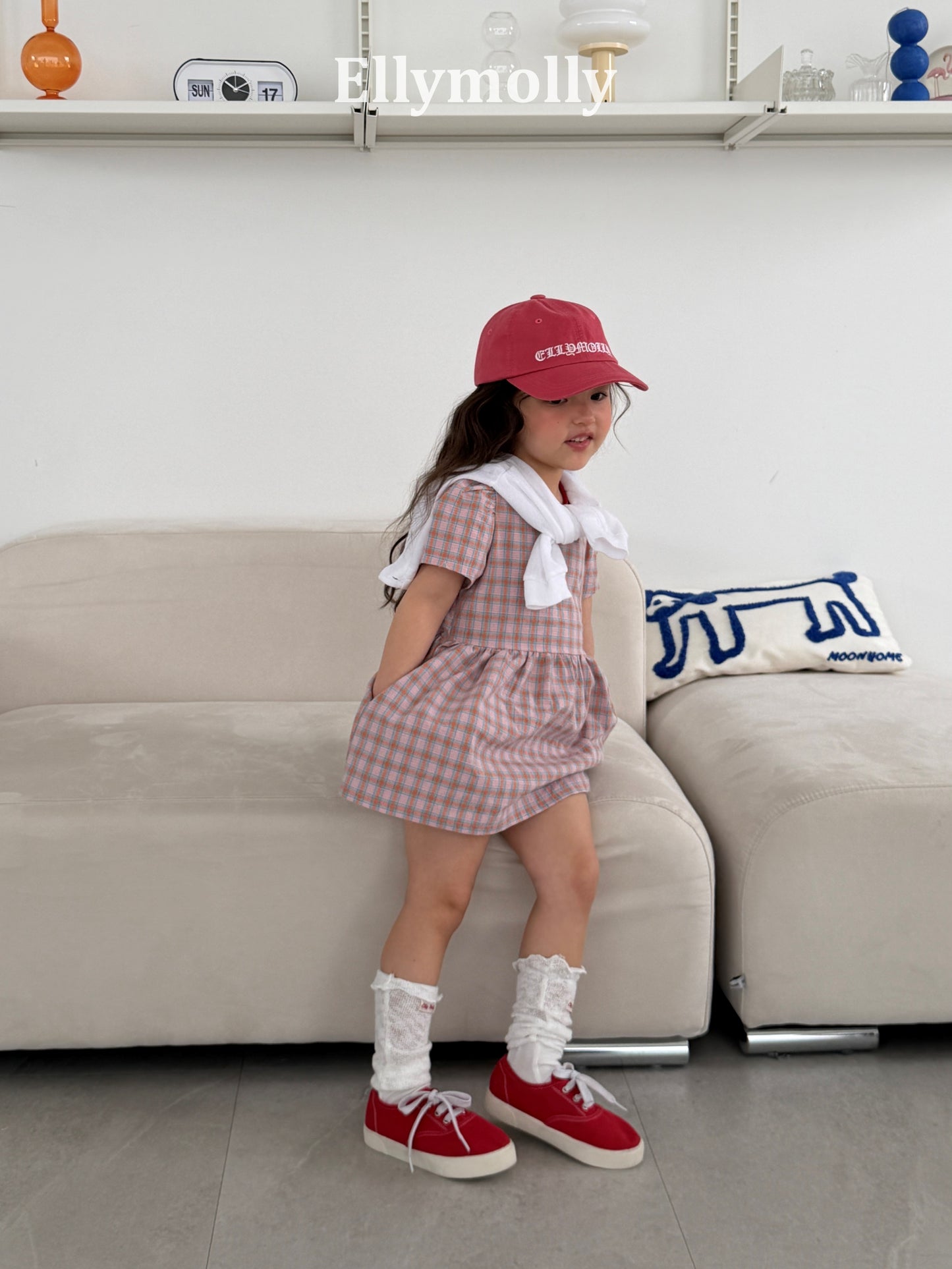 【PREORDER 4日間限定】41.Mellow Check Dress