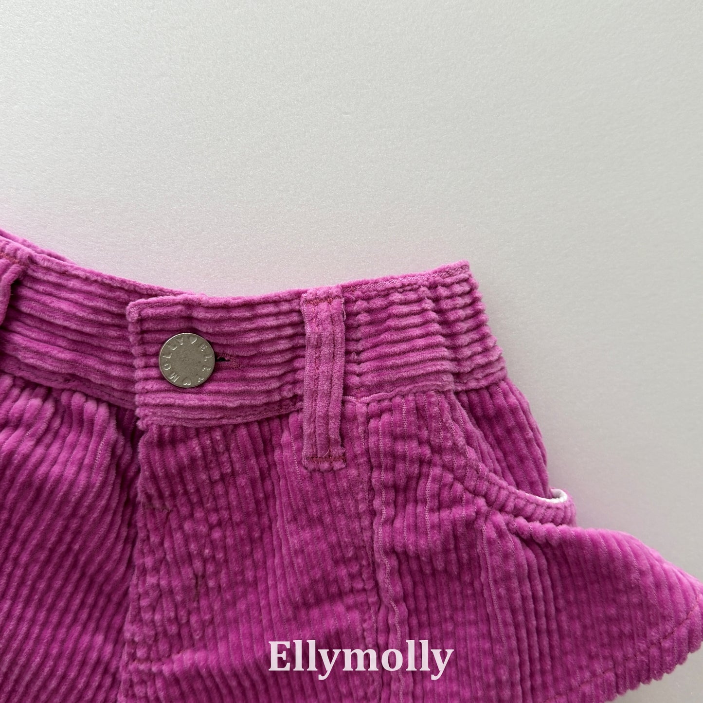 【PRE-ODER〆8.9(sun)】57.Bibi Frill Corduroy Pants | ellymolly