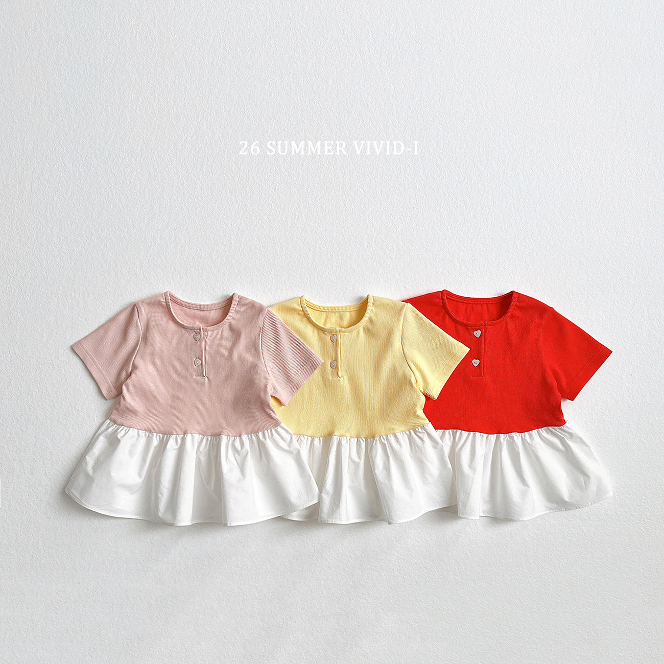 【PREORDER受付終了、ご希望はお問い合わせください。】88.Mini Rib Dress Tee