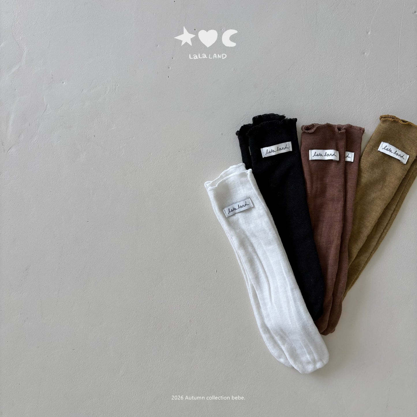 【PRE-ODER〆8.9(sun)】05.Spandex Socks | lalaland