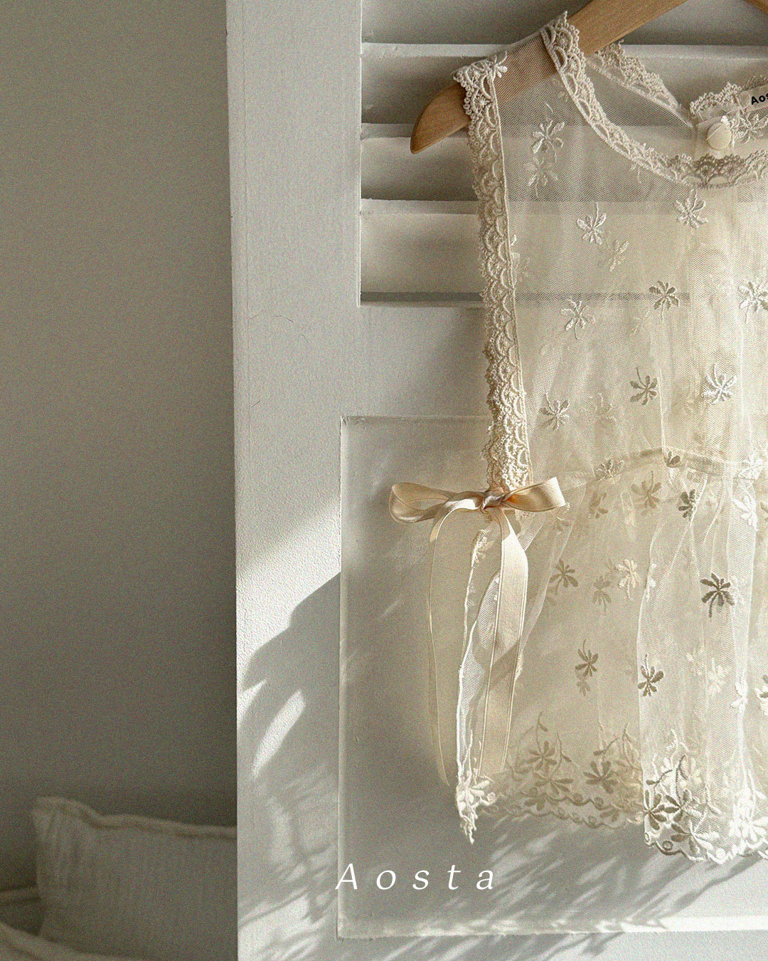 【PREORDER受付終了、ご希望はお問い合わせください。】28.Lace Vest