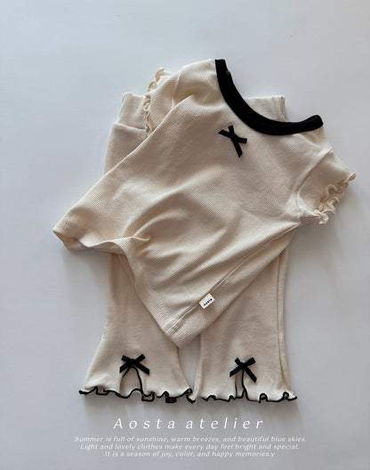 【PREORDER受付終了、ご希望はお問い合わせください。】5.Lip Ribbon Pants