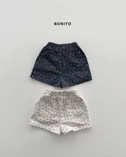 【PREORDER 4日間限定】52.flower shorts