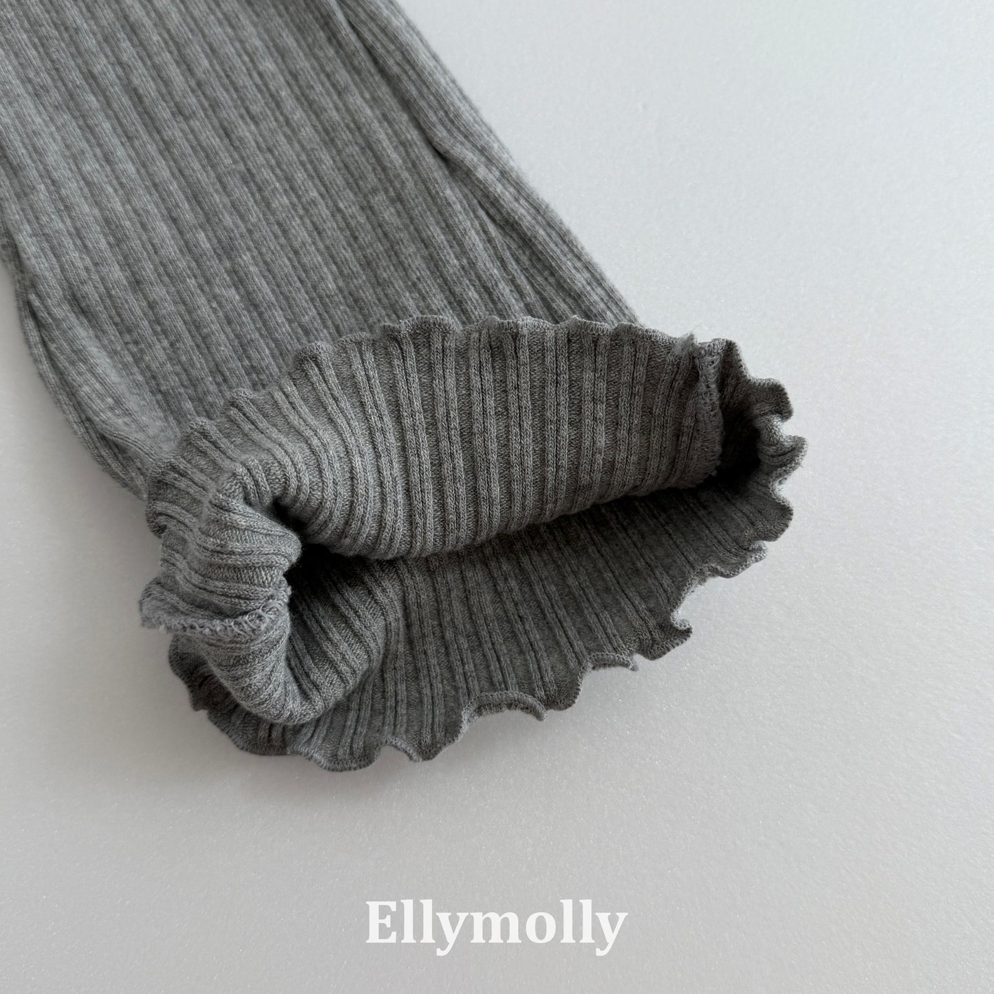 【PRE-ODER〆8.9(sun)】40.Chunky Ribbed Bootcut Pants | ellymolly
