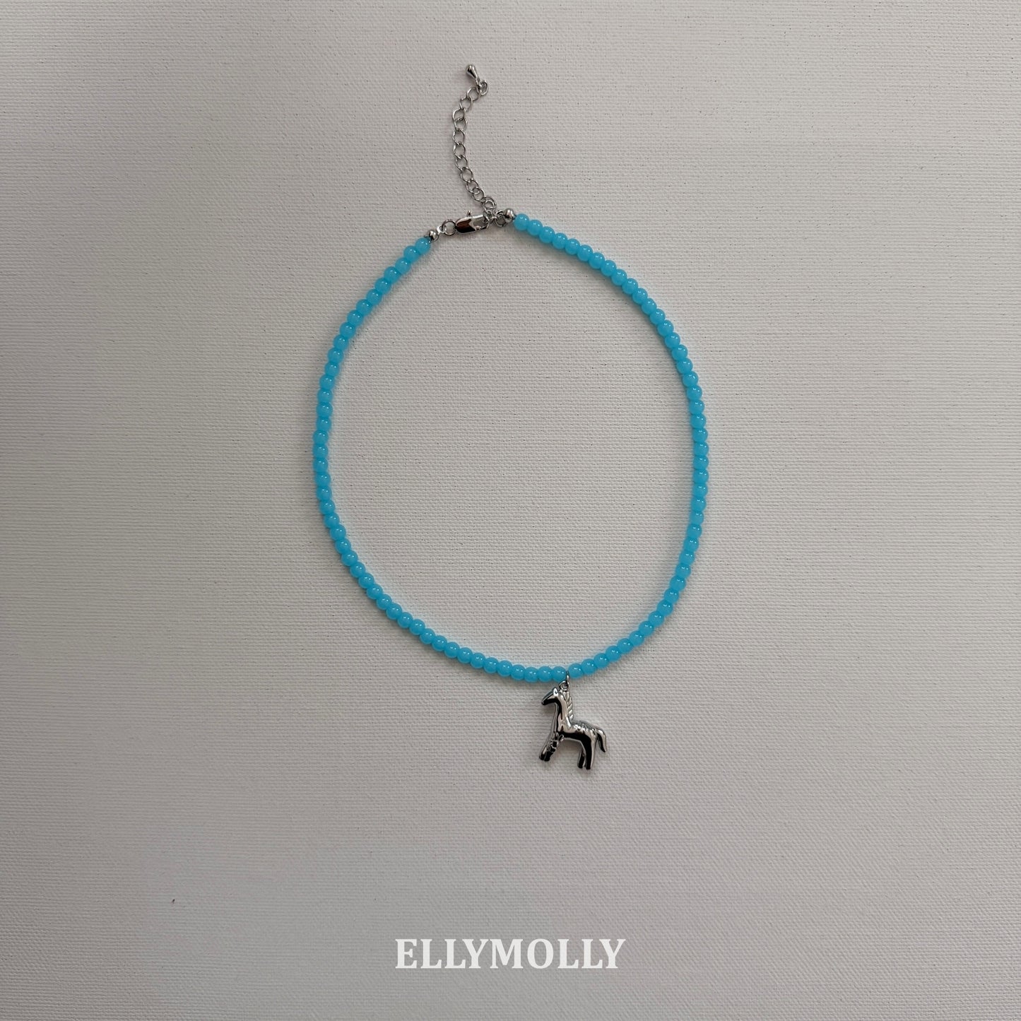 【PRE-ODER〆8.9(sun)】79.Horse Bead Necklace | ellymolly