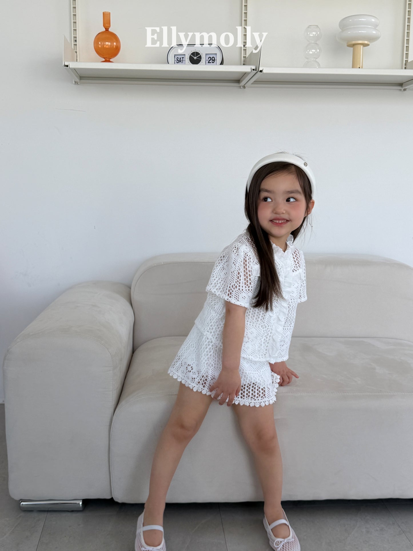 【PREORDER 4日間限定】20.Rosy Crochet Blouse