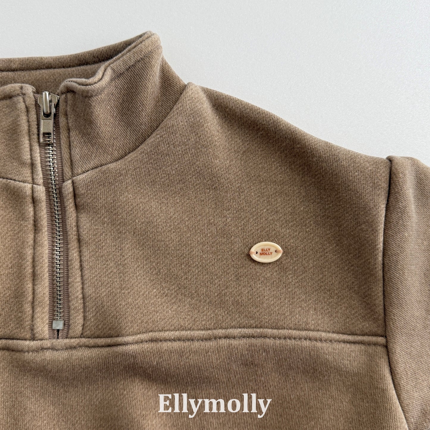 【PRE-ODER〆8.9(sun)】31.Arch Pigment Half-Zip Sweatshirt | ellymolly
