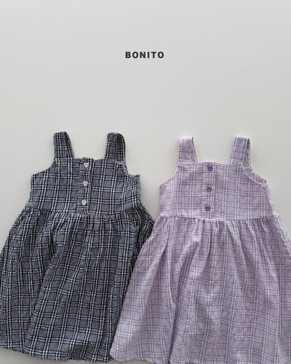 【PREORDER 4日間限定】46.picnic check dress