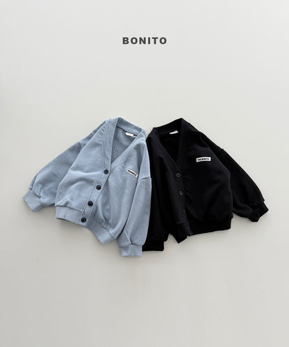 20.Cotton V-Neck Cardigan