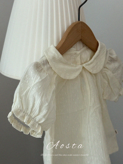 【PREORDER受付終了、ご希望はお問い合わせください。】61.Collar Blouse