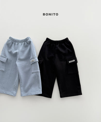 21.French Terry Cargo Pants