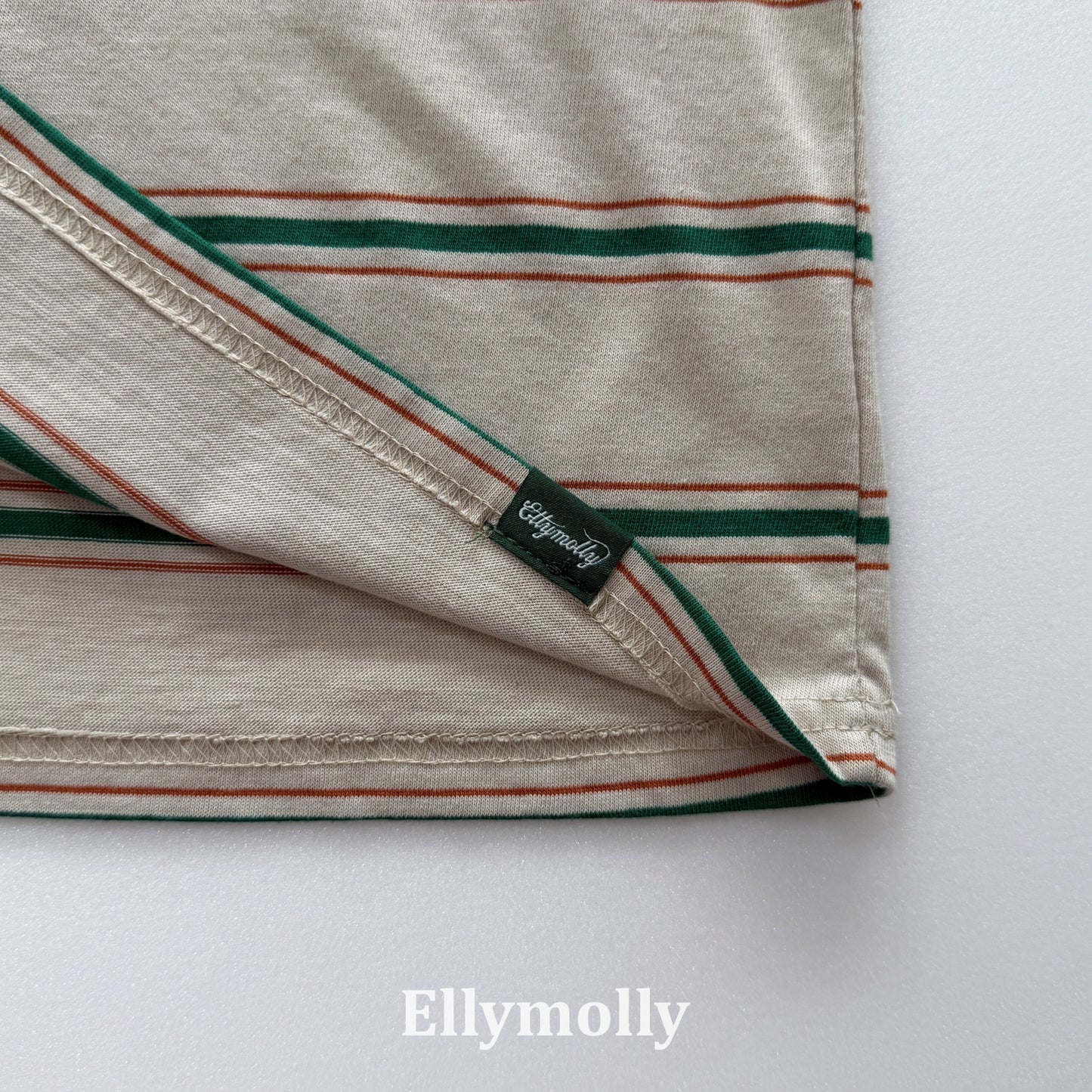 【PRE-ODER〆8.9(sun)】15.Domino Pigment T-Shirt | ellymolly