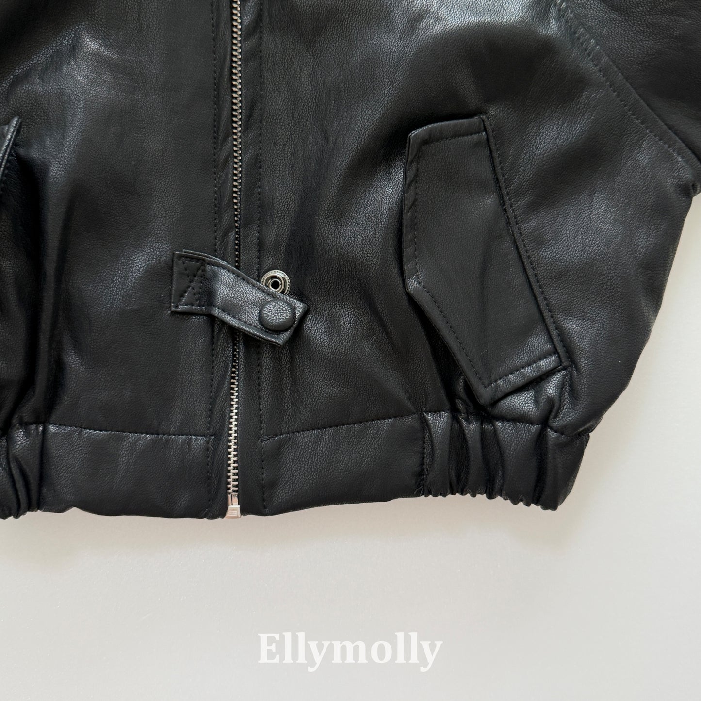 【PRE-ODER〆8.9(sun)】02.Rusk Leather Jacket | ellymolly