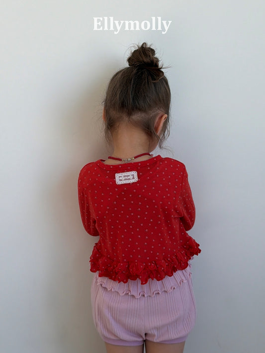 【PREORDER 4日間限定】17.Days Frill Cardigan