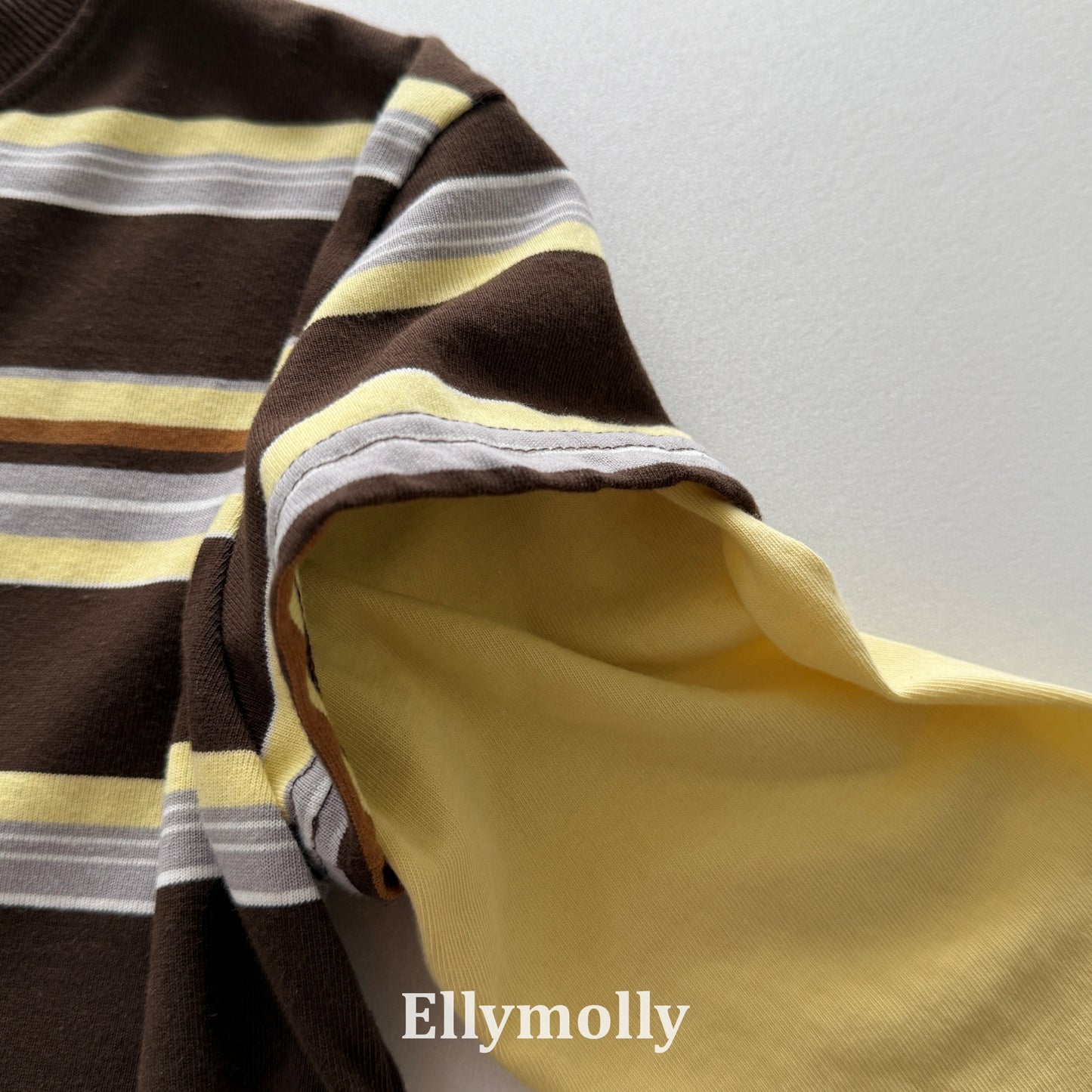 【PRE-ODER〆8.9(sun)】17.Campus Contrast T-Shirt | ellymolly