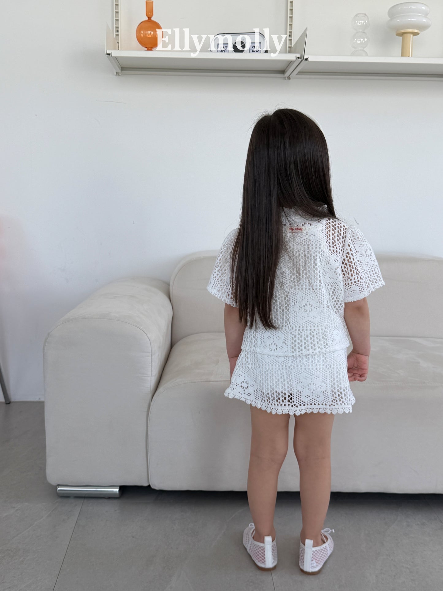 【PREORDER 4日間限定】20.Rosy Crochet Blouse