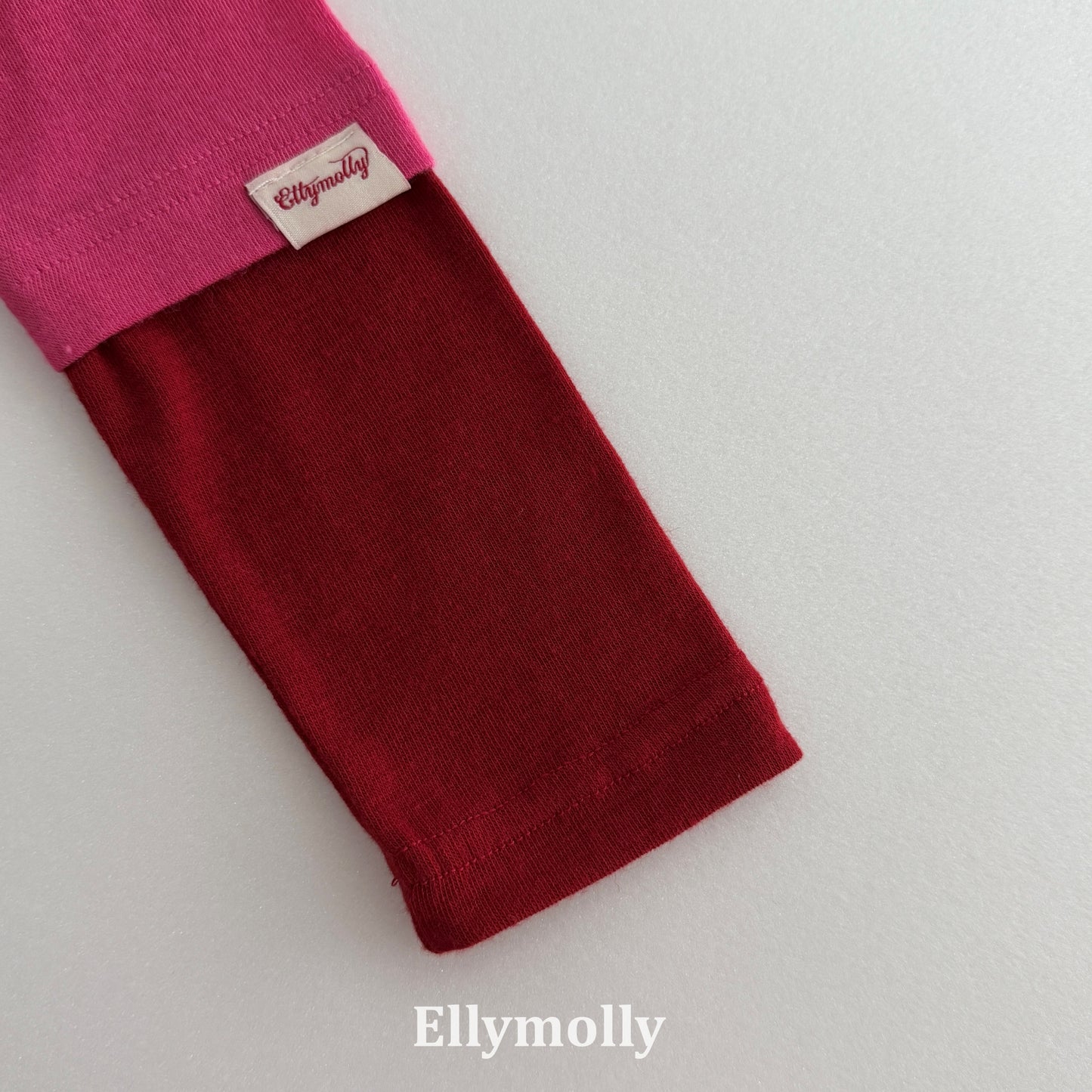 【PRE-ODER〆8.9(sun)】13.Rolling Contrast T-Shirt | ellymolly