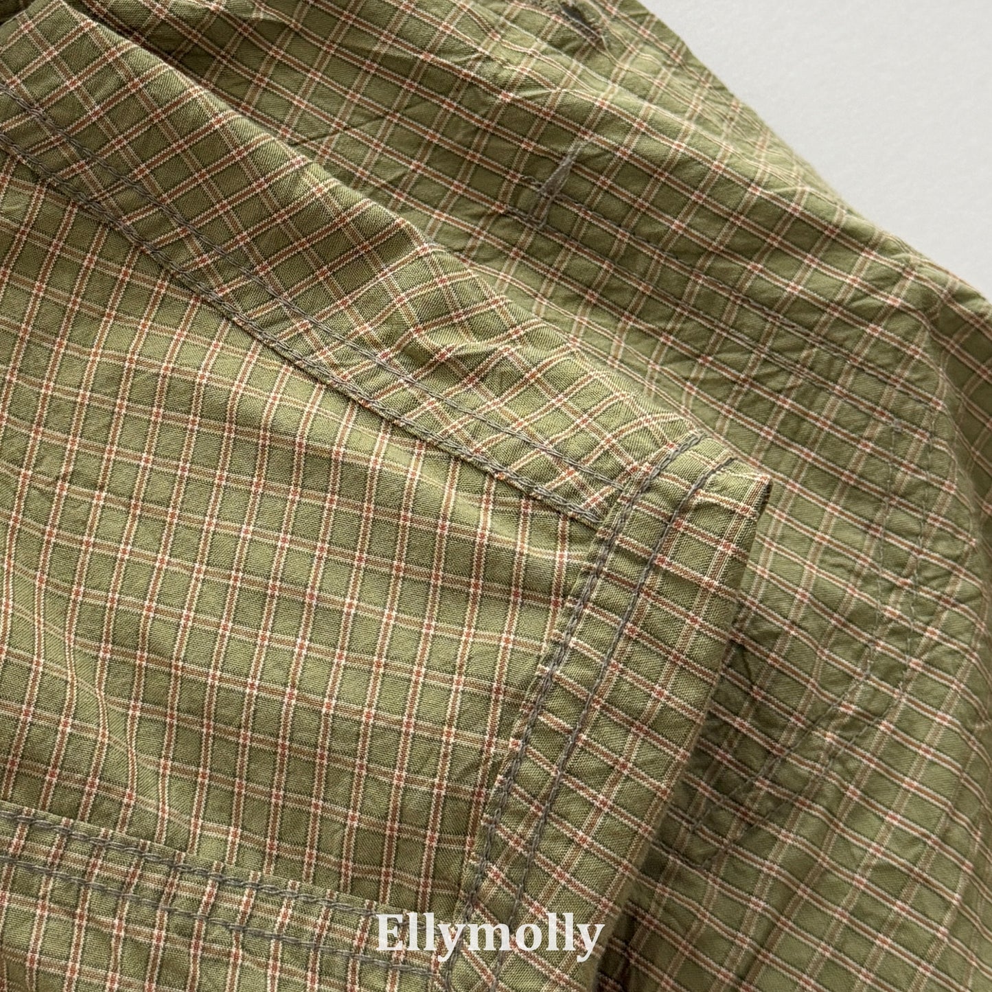 【PRE-ODER〆8.9(sun)】08.Maison Check Shirt | ellymolly