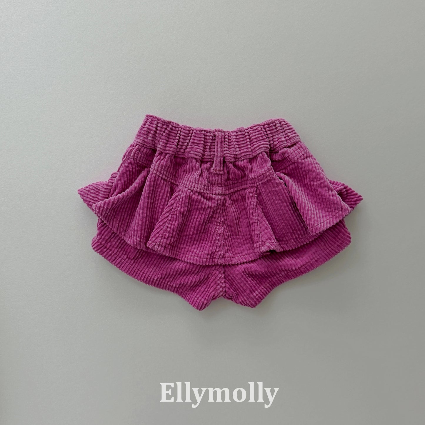 【PRE-ODER〆8.9(sun)】57.Bibi Frill Corduroy Pants | ellymolly