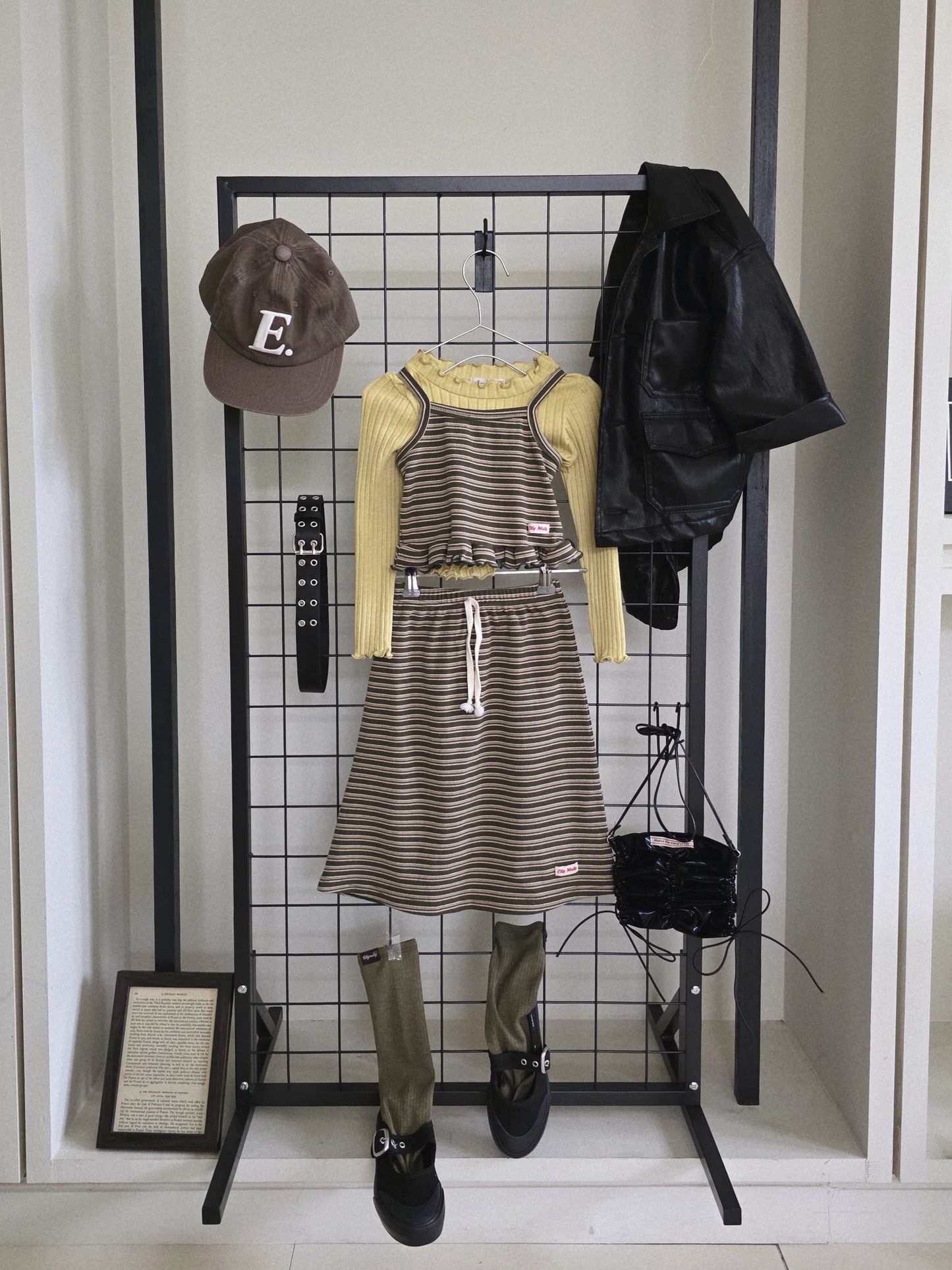 【PRE-ODER〆8.9(sun)】36.Shadow Long Skirt | ellymolly