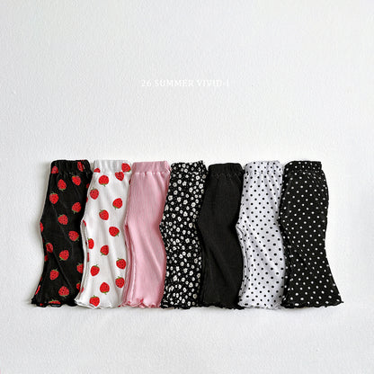 【PREORDER受付終了、ご希望はお問い合わせください。】28.Color Pleats Bell 7分丈 Pants