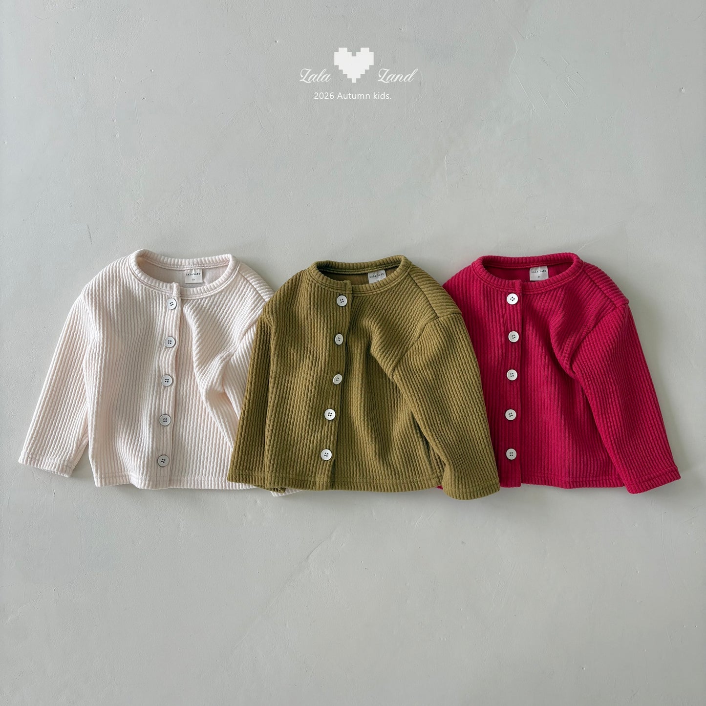 【PRE-ODER〆8.9(sun)】06.Alpha Ribbed Cardigan | lalaland