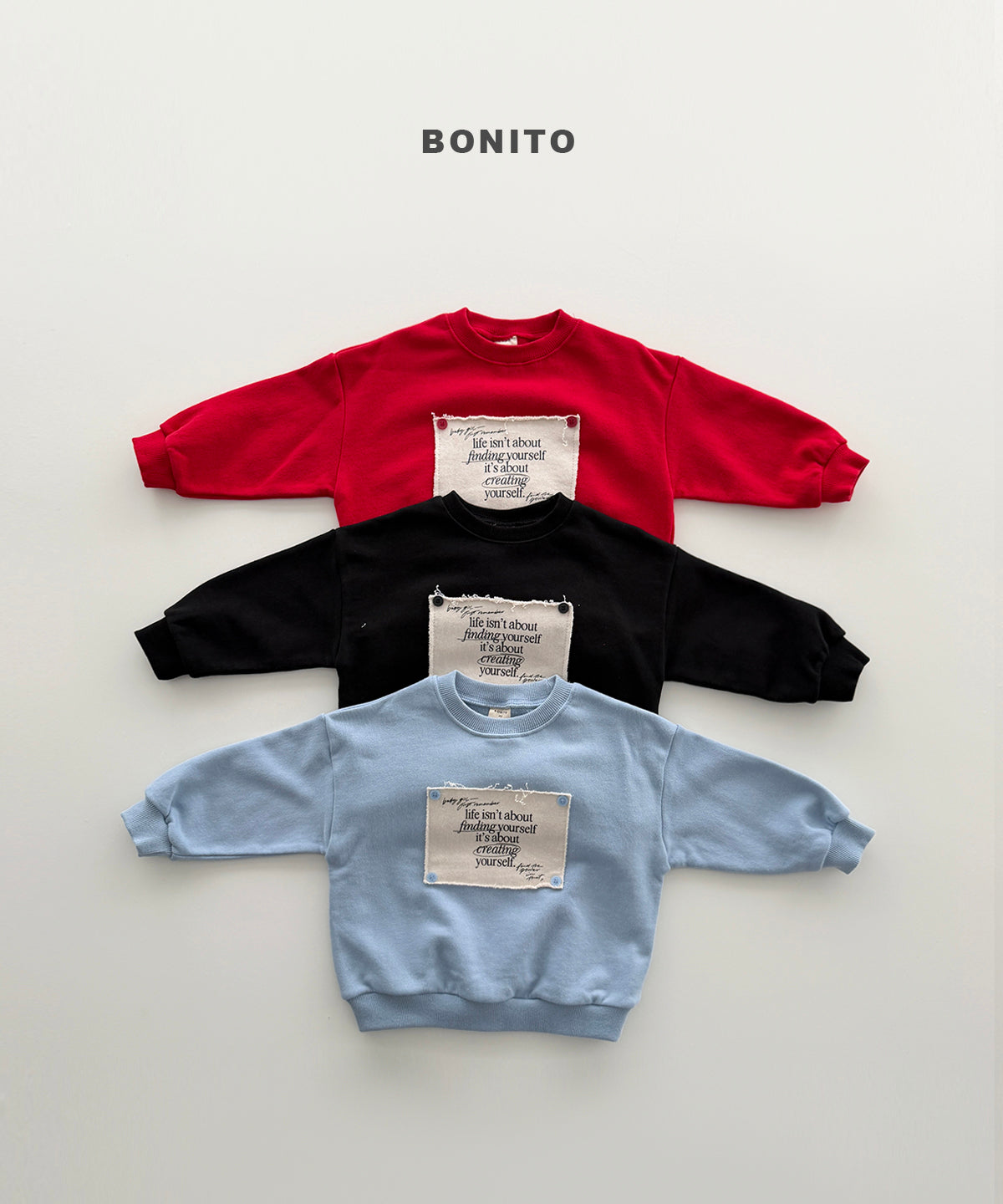 33.Remember Button Sweatshirt