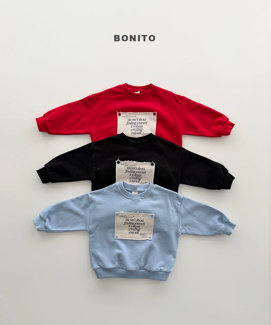 33.Remember Button Sweatshirt