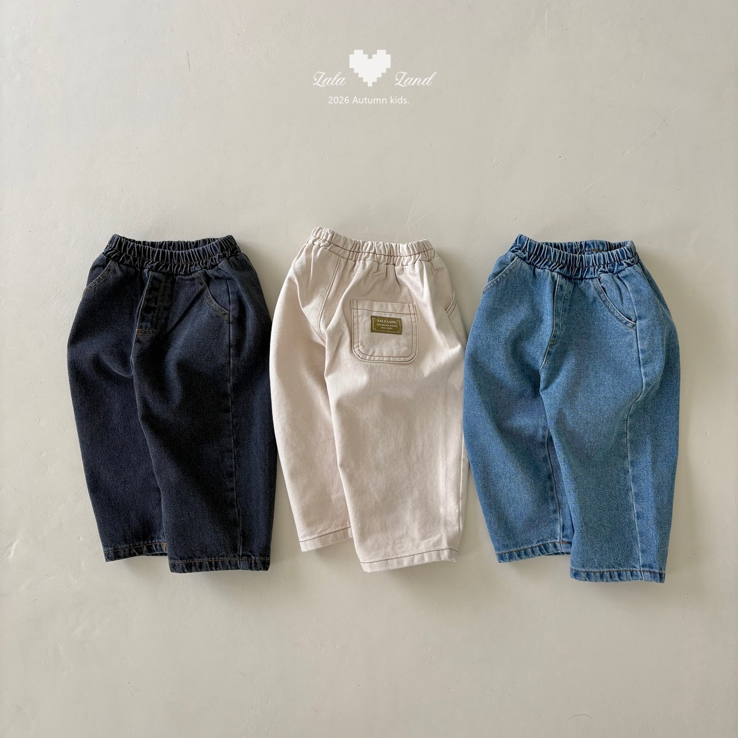 【PRE-ODER〆8.9(sun)】34.Wide Curved Denim | lalaland