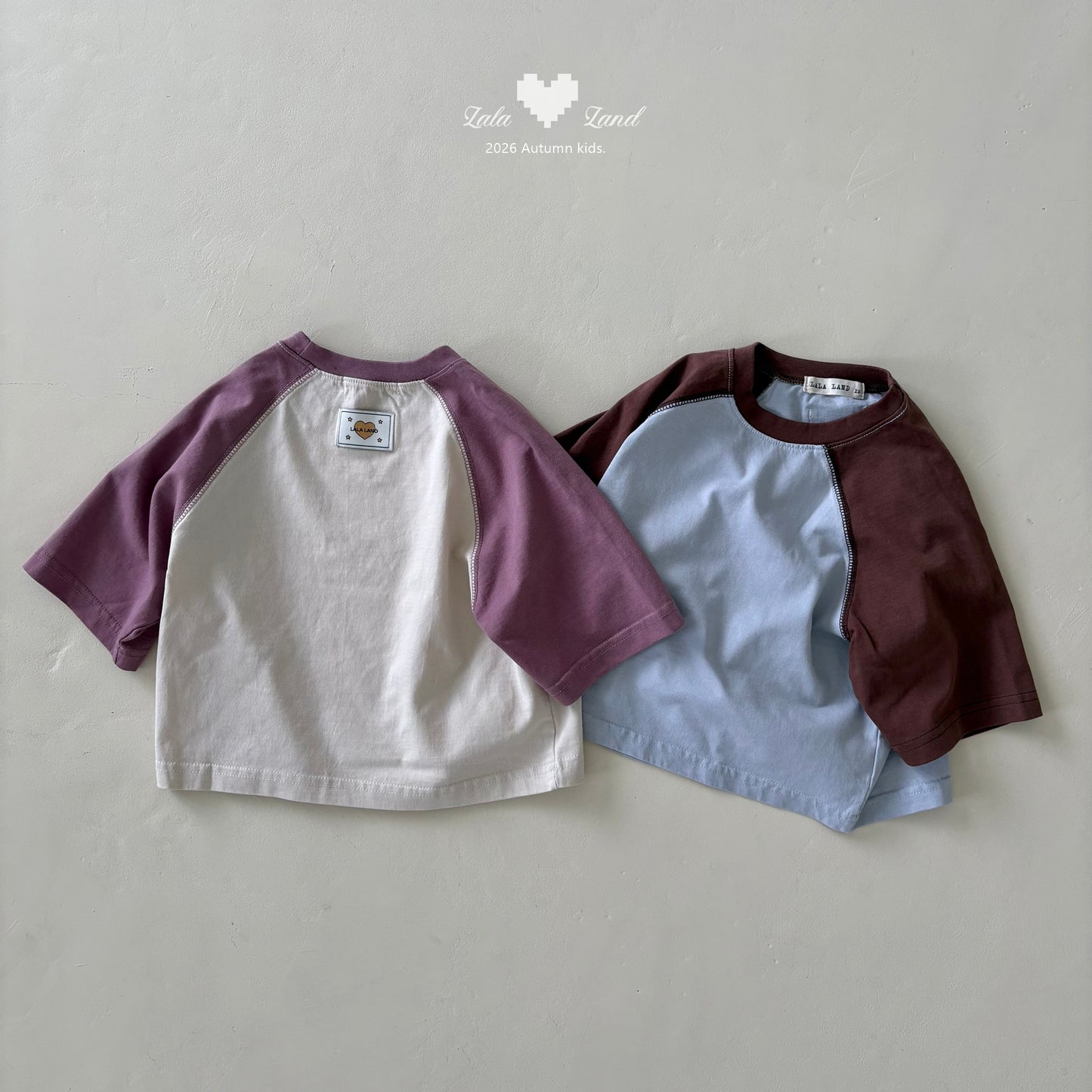 【PRE-ODER〆8.9(sun)】23.Latte Raglan Tee | lalaland