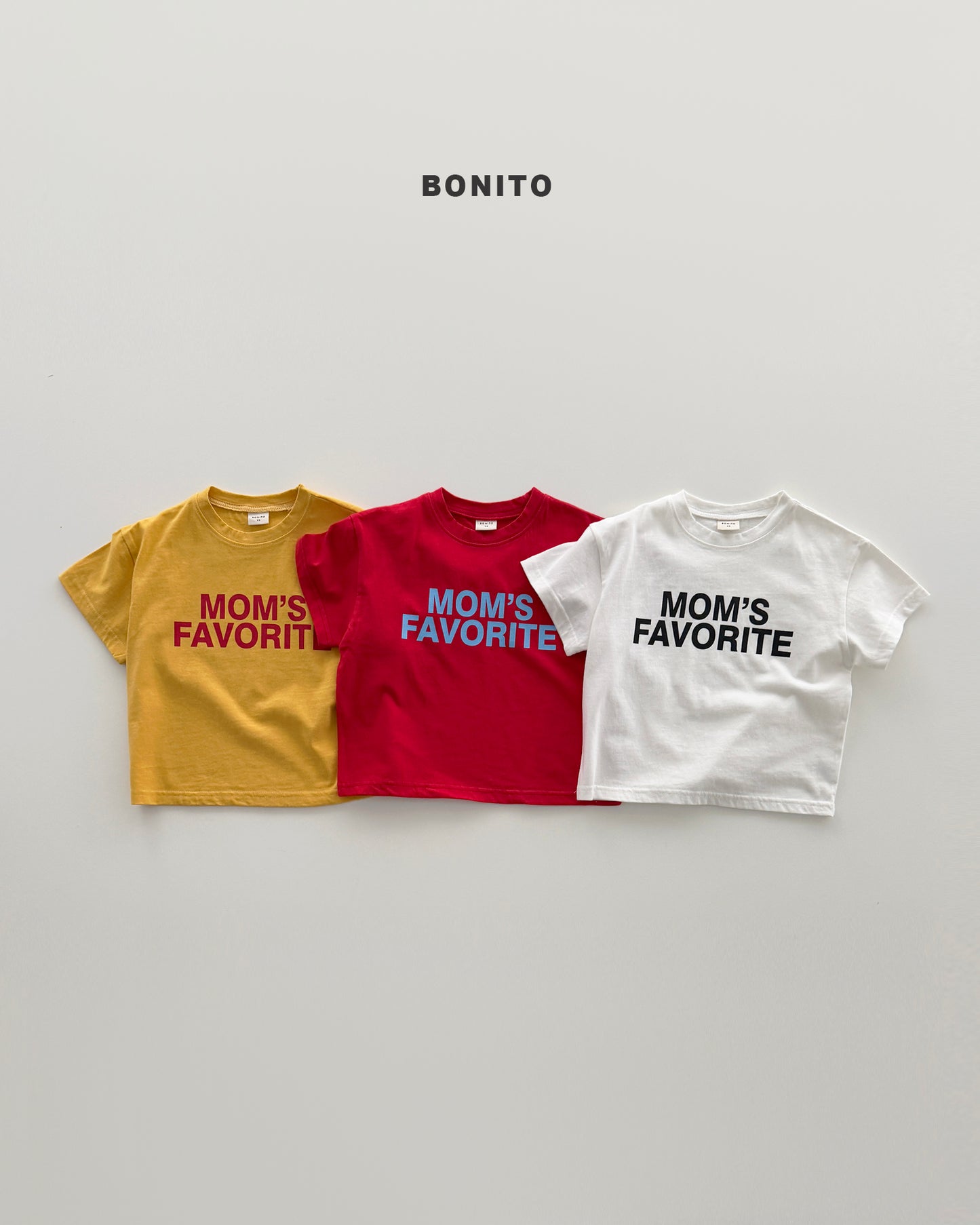 【PREORDER 4日間限定】12.mom’s favorite tee