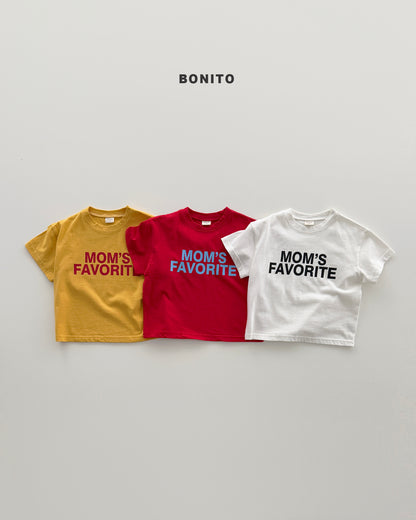 【PREORDER 4日間限定】12.mom’s favorite tee