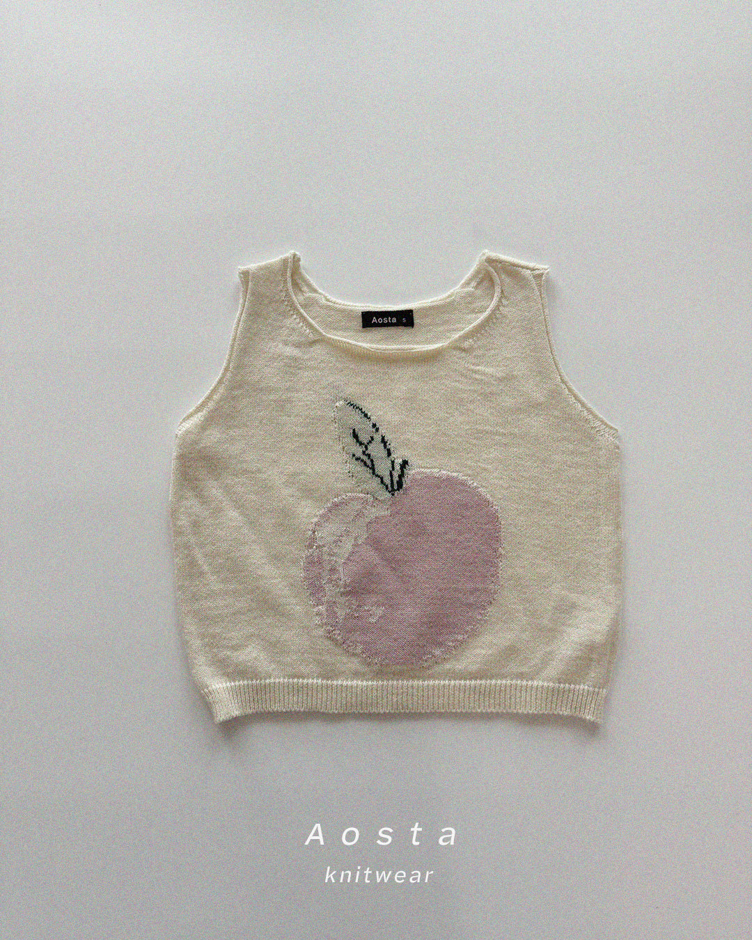 【PREORDER受付終了、ご希望はお問い合わせください。】19.Knit Fruit Vest