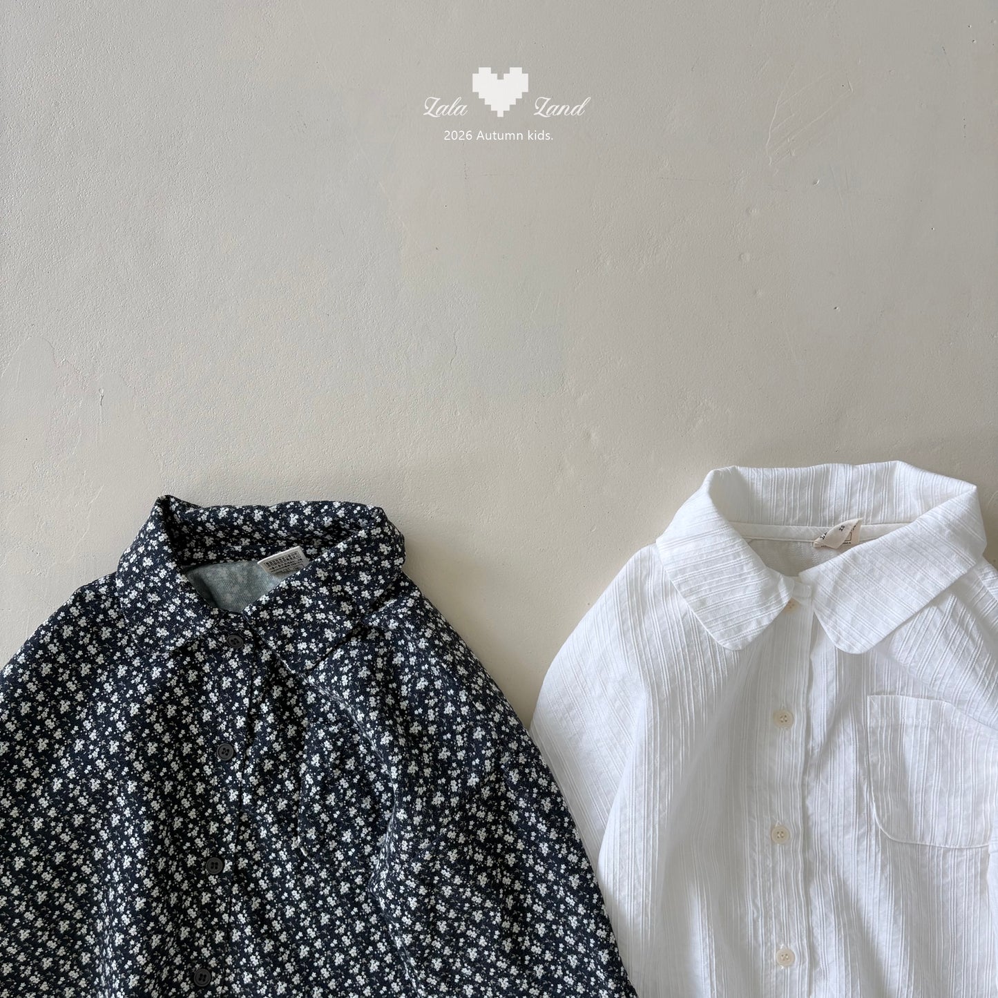 【PRE-ODER〆8.9(sun)】09.Floral-collar Shirt | lalaland