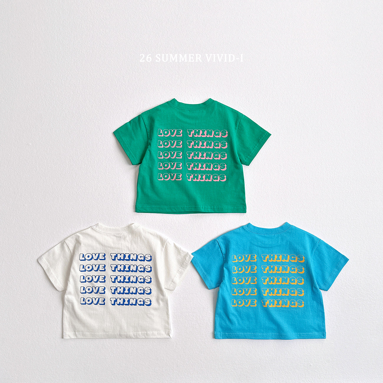 【PREORDER受付終了、ご希望はお問い合わせください。】57.Love Things ShortSleeve Tee