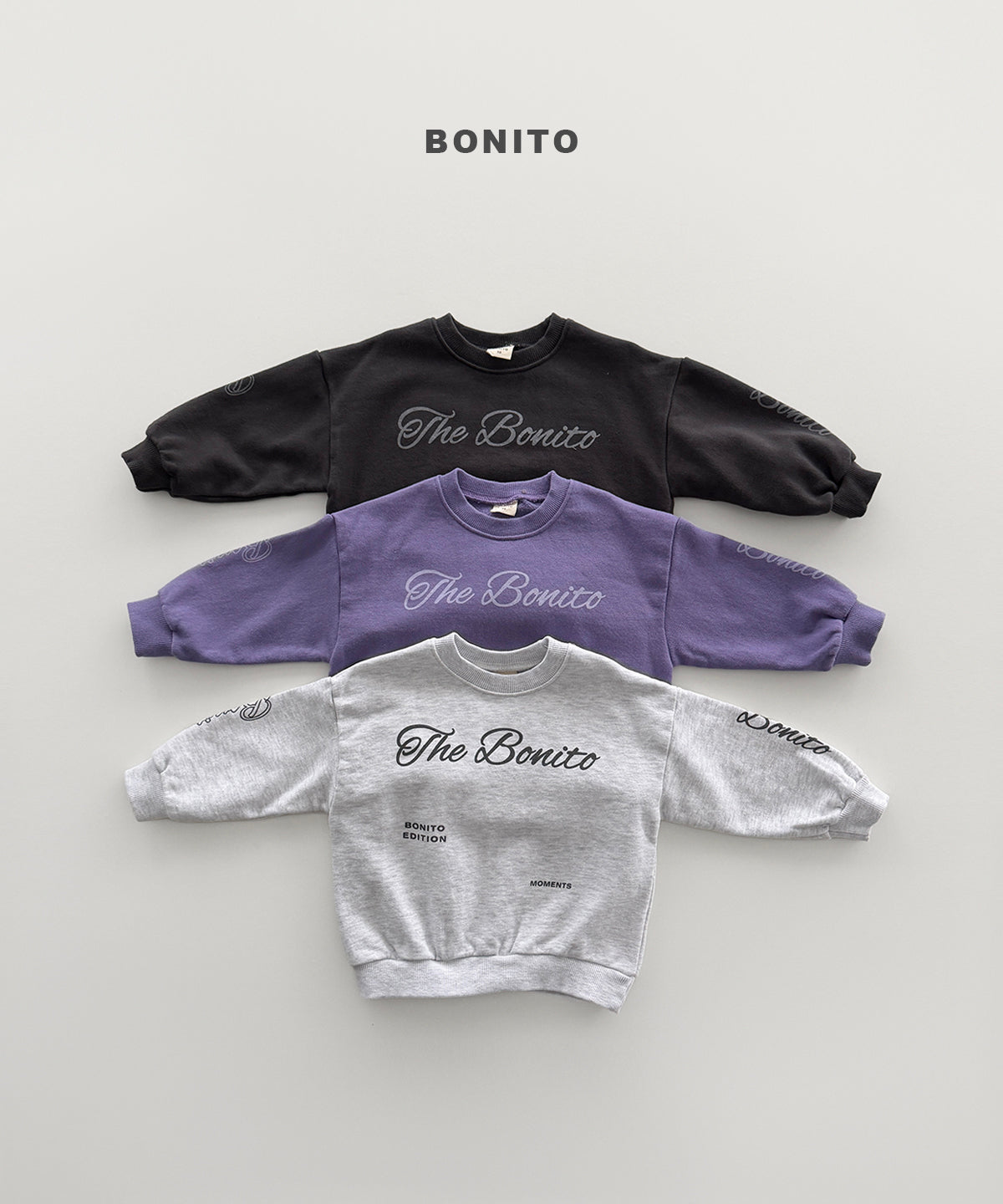 12.The Bonito Lettering Sweatshirt