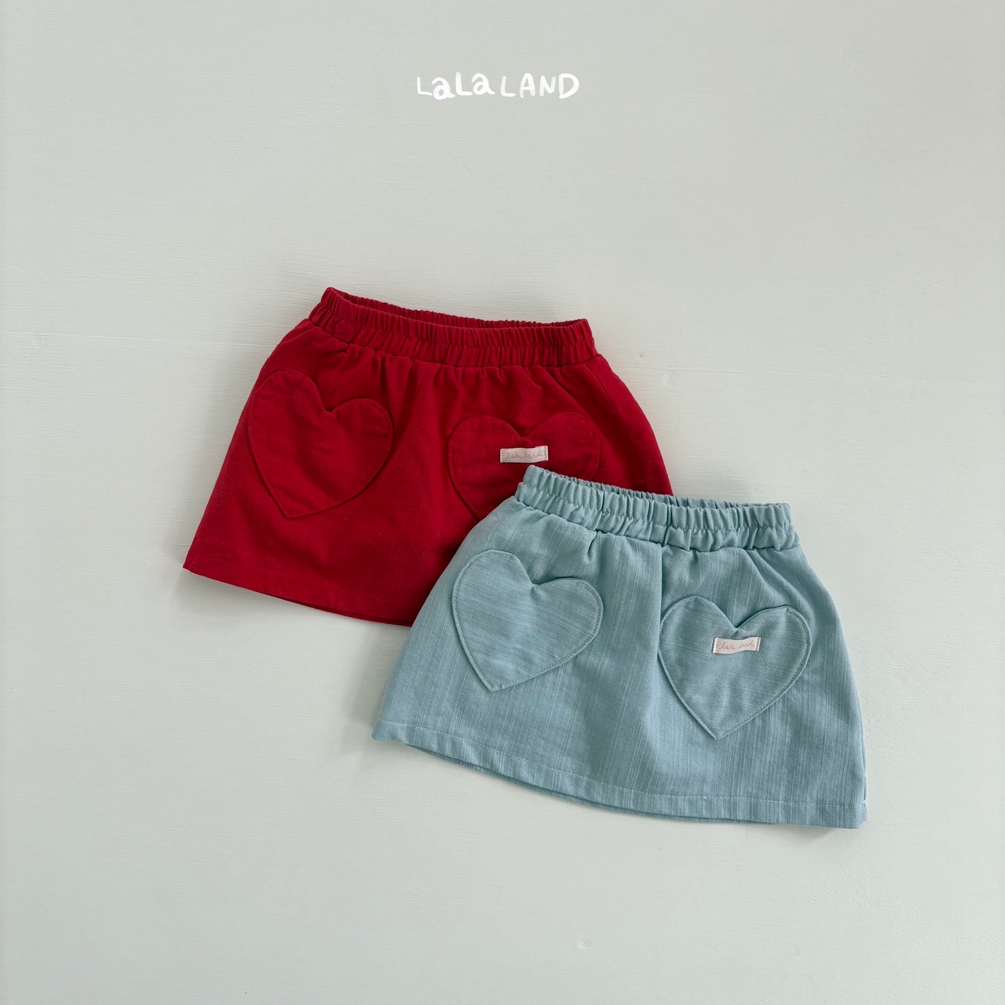 【PREORDER受付終了、ご希望はお問い合わせください。】74.Heart Mini Skirt
