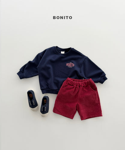27.Bonito Embossed Sweatshirt