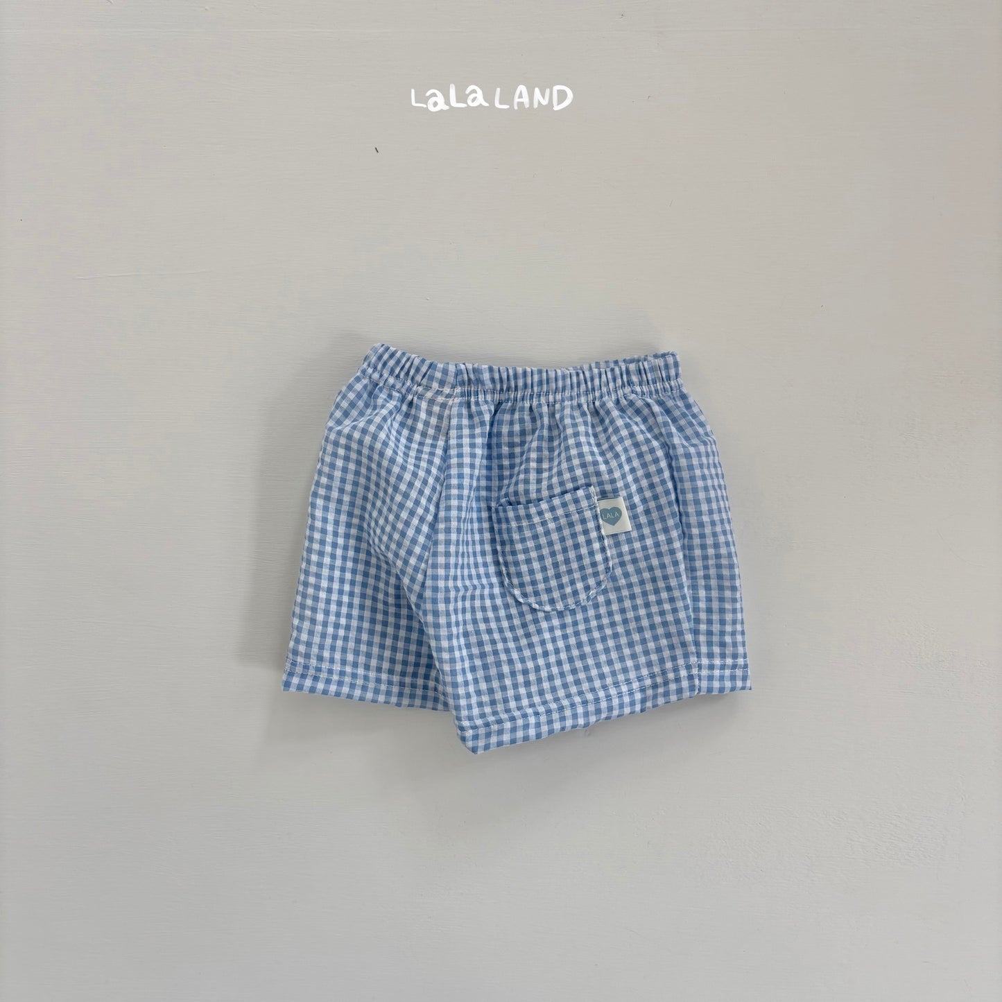 【PREORDER受付終了、ご希望はお問い合わせください。】42.Baby Seersucker Check Shorts